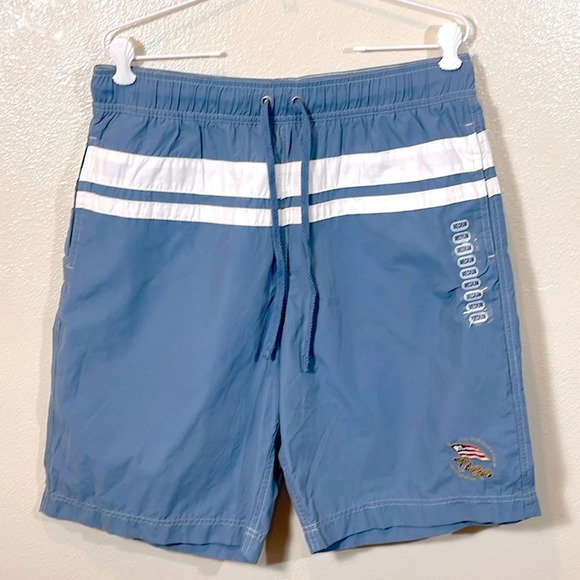 Polo Ralph Lauren Mens Lined Swim Trunks in blue size medium - Picture 1 of 4